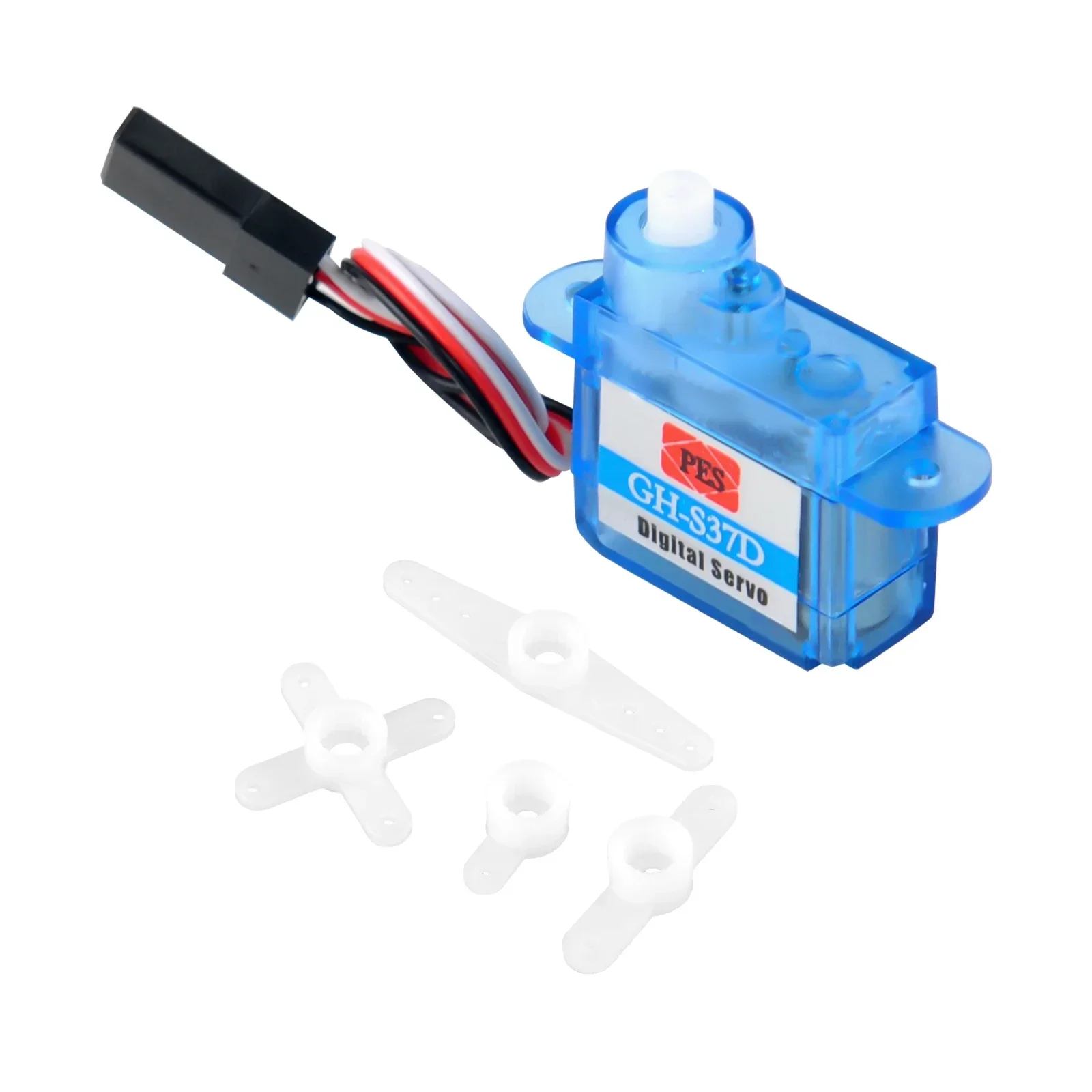 GH-S37Dマイクロデジタルサーボ,3.7g, 90度,超軽量,飛行機,ヘリコプター,ボート,車用,バッチあたり5個