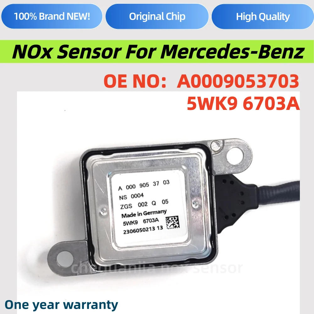 

5WK96703C A0009053703 5WK96703A Новый качественный датчик оксида азота (NOx) для Mercedes-Benz CLA350 GLE350 GLE400 ML350