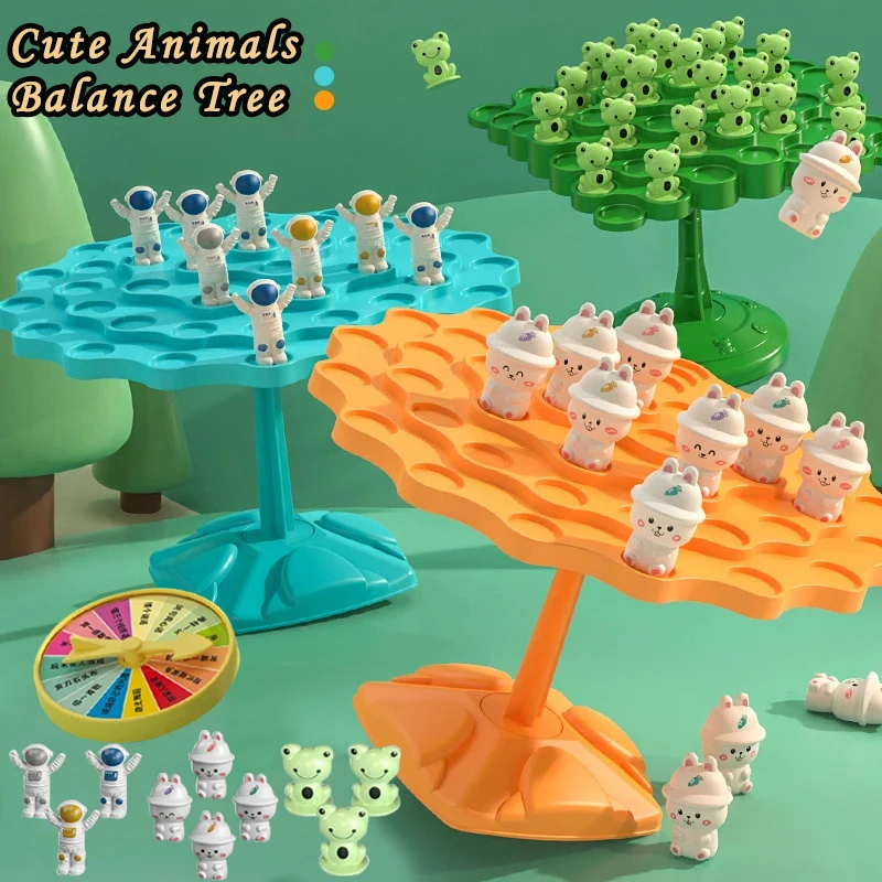Frosch Balance Baum Montessori Mathe Spielzeug Kinder Balancing Brettspiel Eltern-Kind interaktive