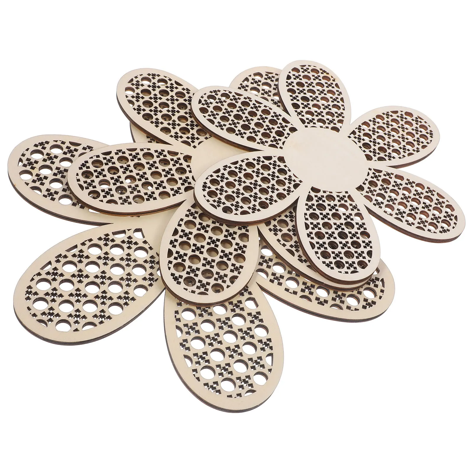 

Wooden Flower Wall Decor Rustic Farmhouse Wall Art Panel Bedroom Living Room Study Room Decorative Wooden Art Home Decor