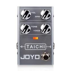 JOYO R-02 TAICHI Low Gain Overdrive Guitar Effect Pedal OD Classic Amp Sound Guitar Pedal with Unique VOICE Knob Control