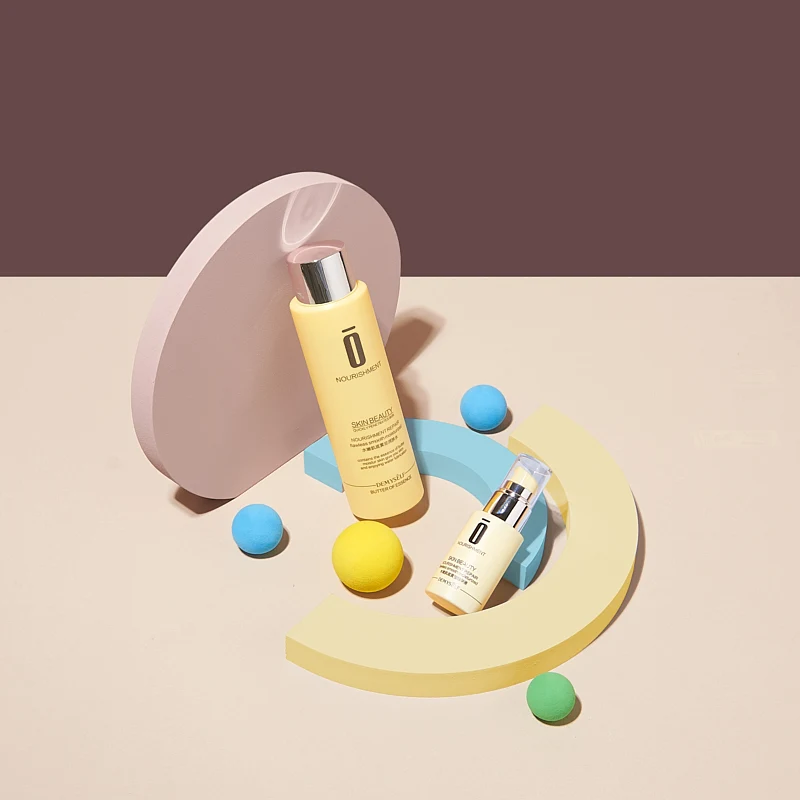 INS การถ่ายภาพพื้นหลัง 3D พื้นที่เรขาคณิต Props รอบ Props คริสต์มาสแต่งหน้า Skin Care Props ตกแต่งฉากหลัง