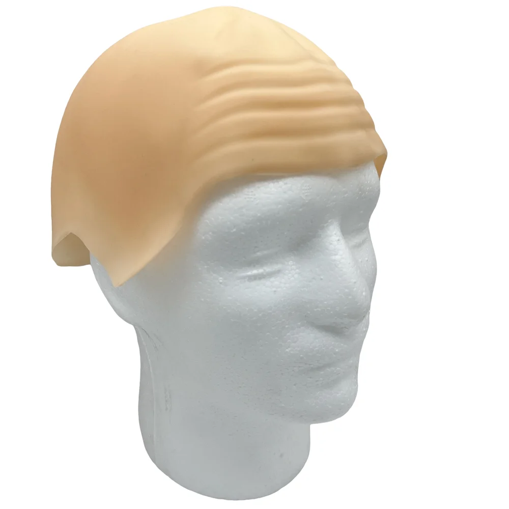 1 Stück Syhood Halloween Glatze Kappe Make-up Latex Glatze Perücke Kappen Glatze Hut Cosplay Kostüm für Erwachsene – Detail 1