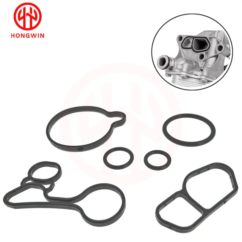 New Engine Oil Cooler Repair Kits Gaskets / Seal Ring For Chevrolet Cruze Sonic Trax Encore Astra 55566784 55565385 55568536