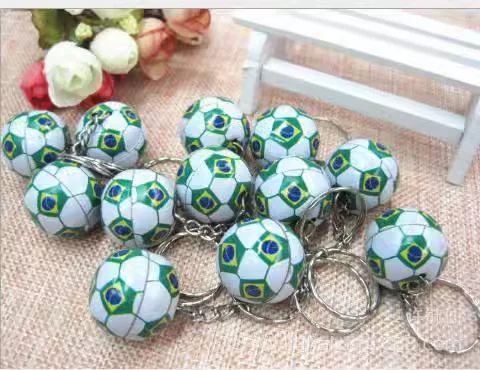 10pcs Softball saco pingente bola de futebol chaveiro beisebol pequenos ornamentos chaveiro esportes basquete lembranças anel chave presentes