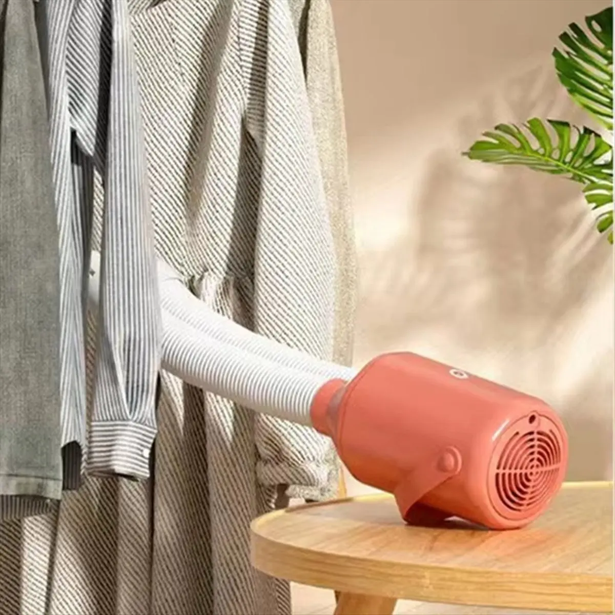 [hihi]-伸縮式チューブ付きポータブル衣類乾燥機、uvランプ搭載、靴、髪、寝具、毛布の効率的な乾燥に最適-euプラグ
