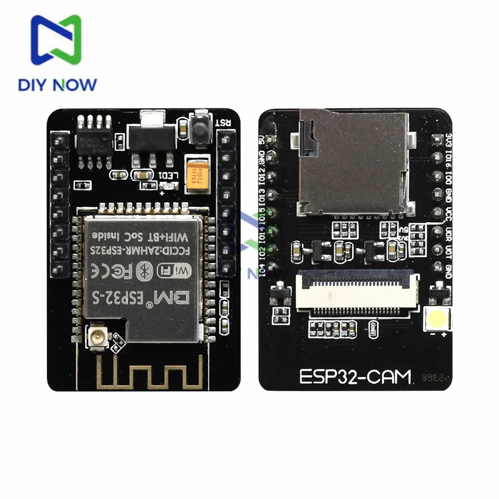 ESP32-CAM Development Board MICRO USB ESP32 Serial WiFi ESP32 CAM Development Board CH340 CH340G 5V Bluetooth + OV2640 Camera