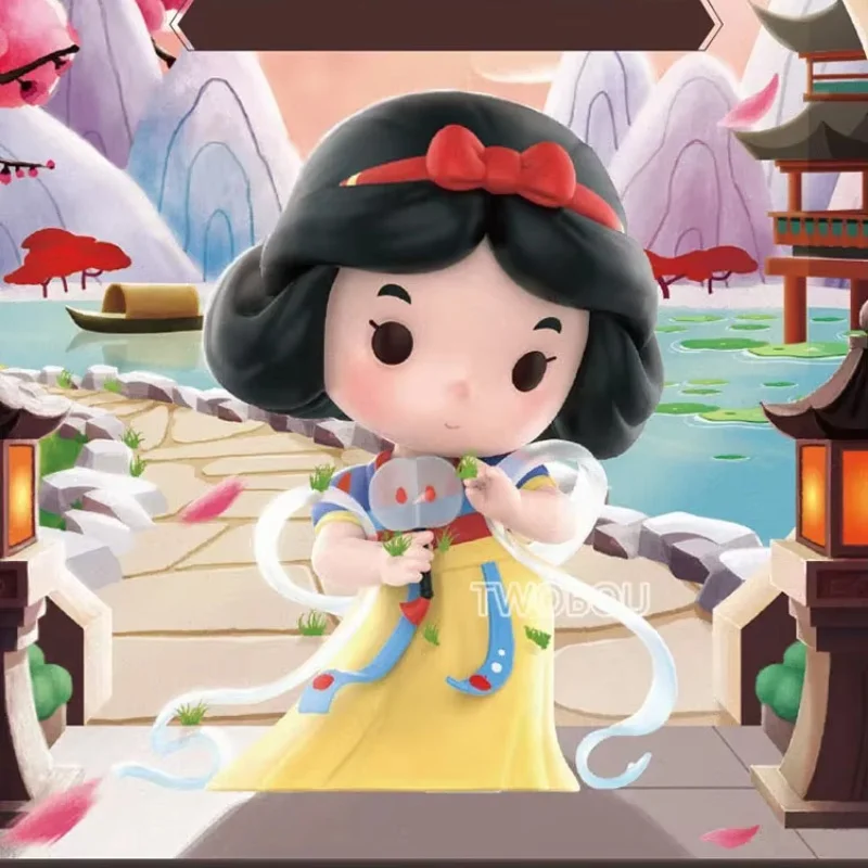 

POPMART Kawaii Princess Hanfu Series Blind Box Guess Bag Desktop Decoration Cute Model Gift Girl Blind Bag Toys Anime Figure