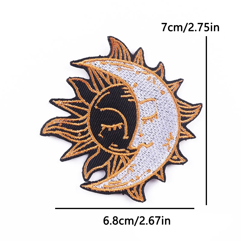 Wolf Starke Tier-Aufnäher zum Aufbügeln für Hut- und Kleidungsdekoration, Aufnäher für Jeans, persönliche Abzeichen, Aufkleber, Herz, Blut – Detail 29