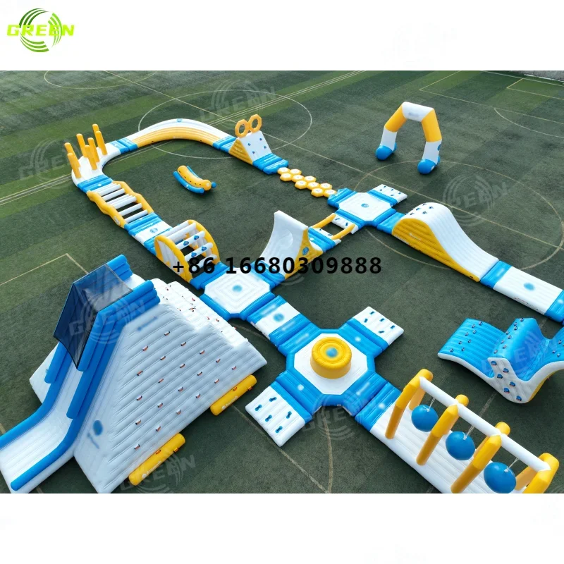 Popular High Quality PVC Water Play Equipment Inflatable Water Aquatic Park Inflatable Sports Water Park for Sale