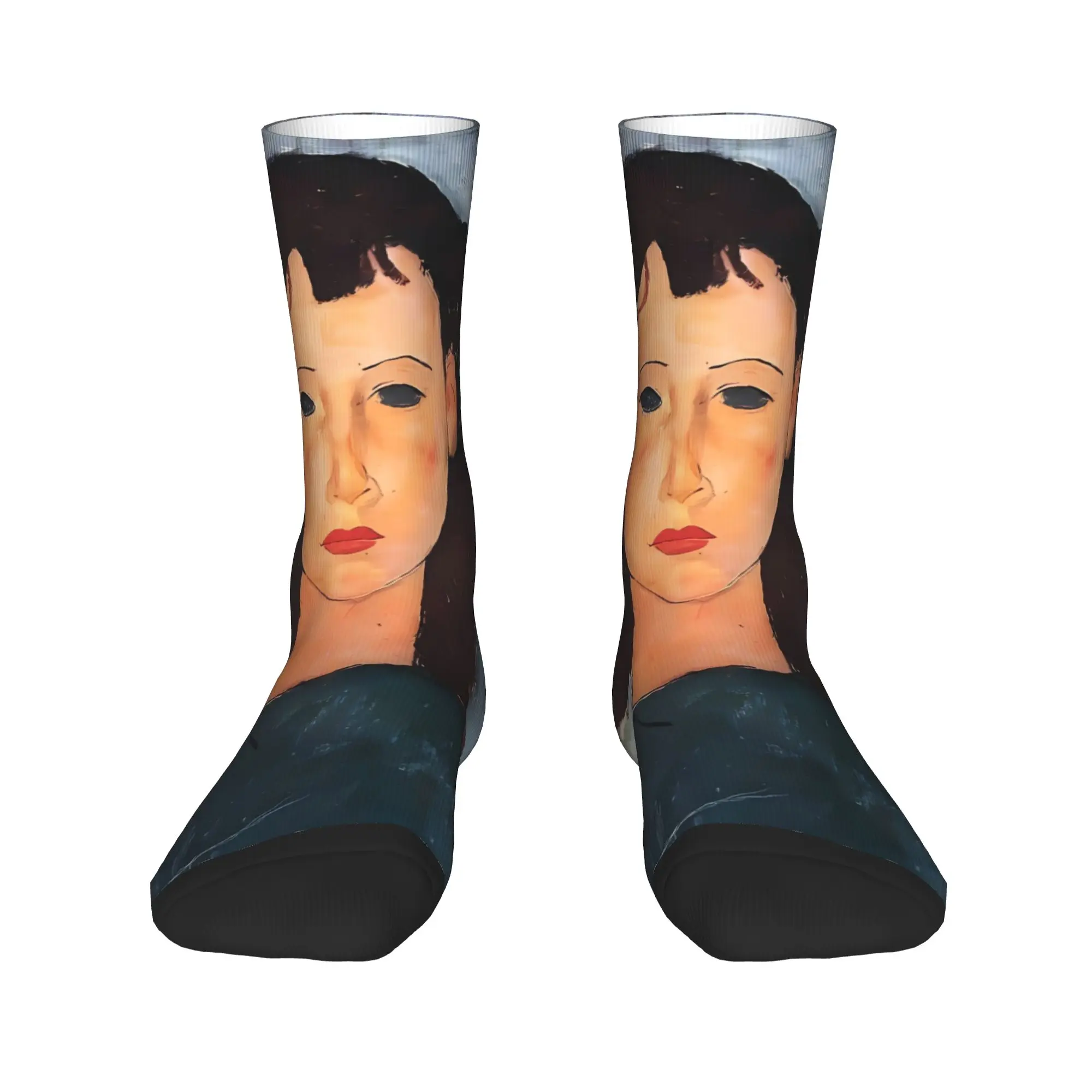 Amadeo Modigliani Print Socks  Printed Stockings Anti Sweat Men Socks Comfortable Winter Elegant Outdoor Sports Socks