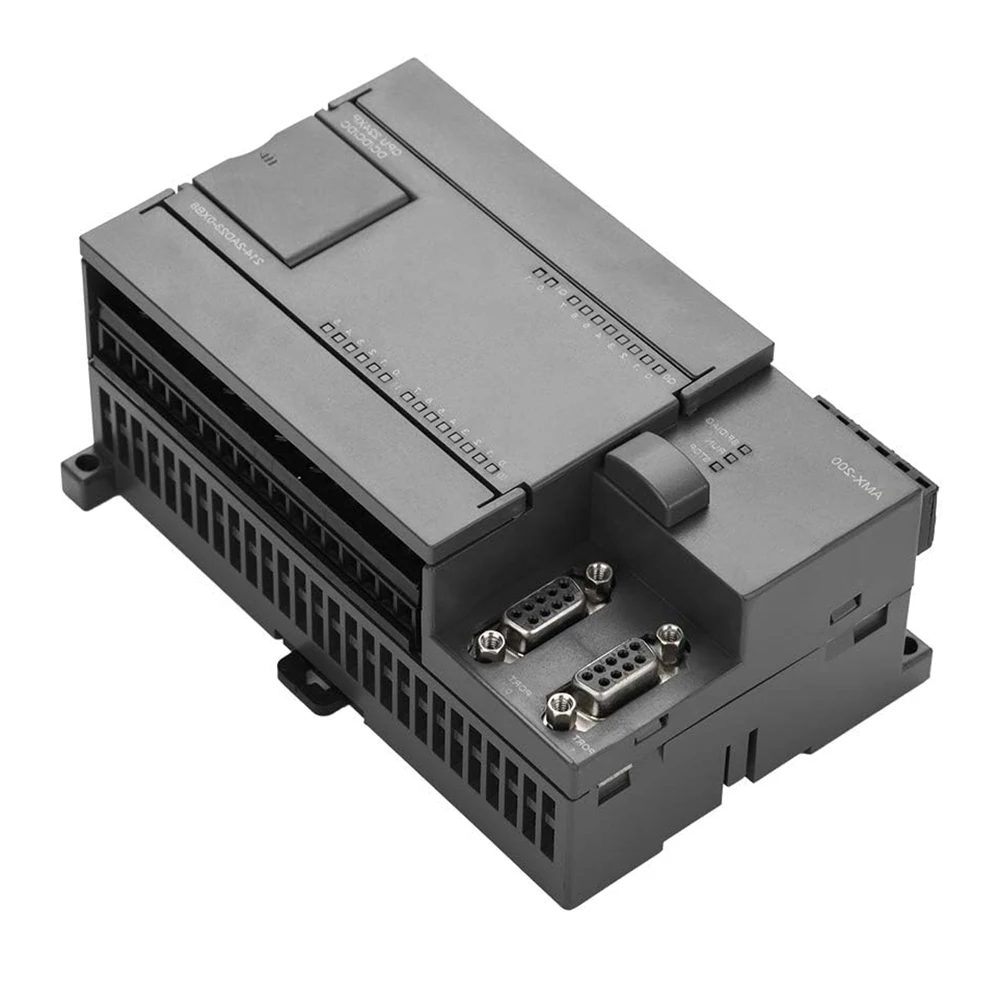 Контроллер-замена CPU224XP 214-2AD23-0XB8, эквивалентный 14I/10O, 2AI/1AO, 2 порта RS485, 256 таймеров и счетчиков.