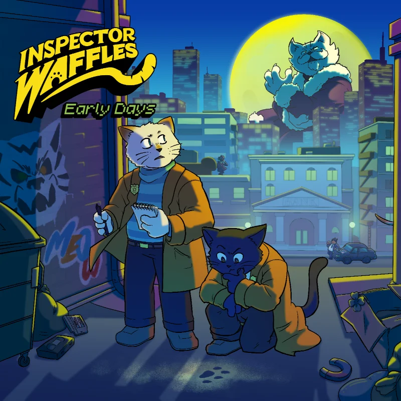 

Inspector Waffles Early Days GB Game Card
