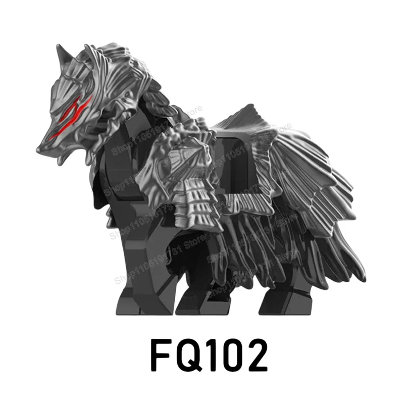 Blocs de construction de la série de jeu Black Lich King, armure chevaliers, briques, Collection de figurines d'action, cadeau de Festival pour jouets de noël