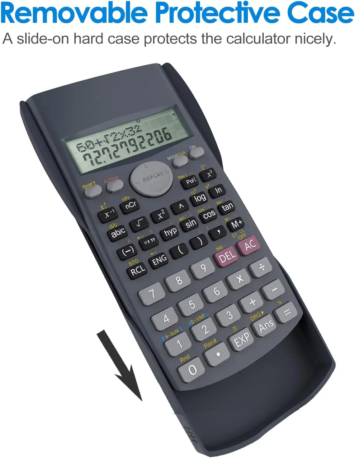 Portable Multifunctional Science Calculator, Stationery, Office, Engineering, School Engineering Tool
