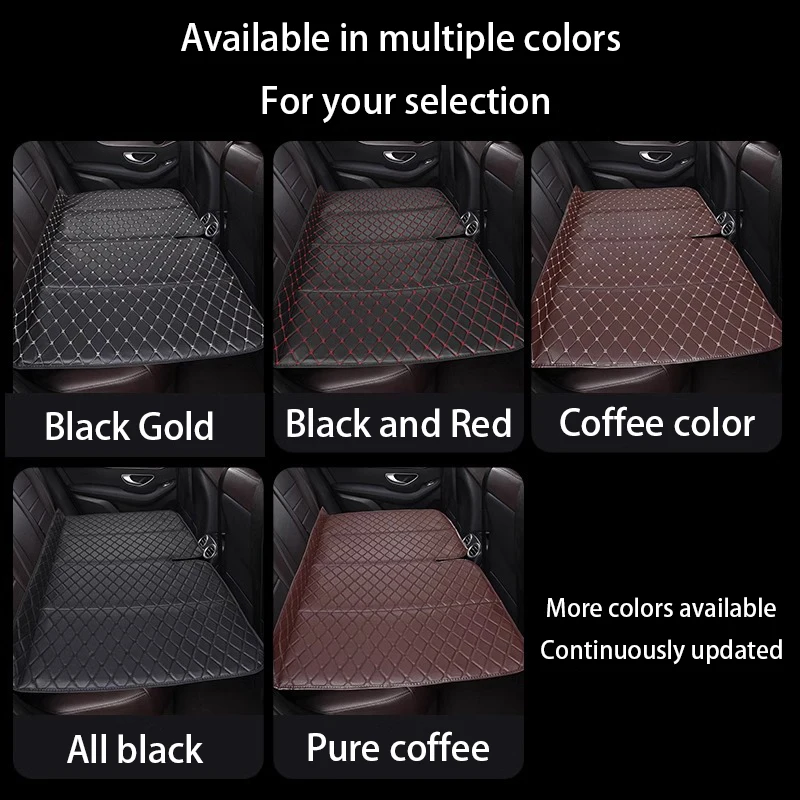 For Tesla All Sedans And SUVs Mattress Cozy Travel Car Bed Foldable Auto Back Seat Extender Mattress Car Camping Accessories