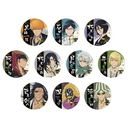 Anime Ichigo Rukia Uryu Toushiro Ryakuya Kisuke Abarai Renji Metal Badge Brooch Pin