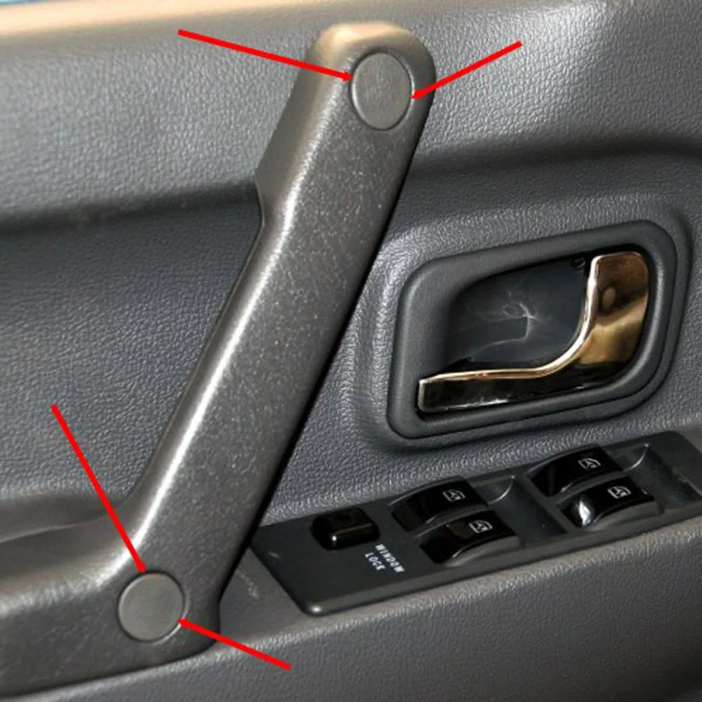 (Pack of 8) MB777729 MB777731 INNER DOOR GRAB HANDLE SCREW CAP COVER PLUGS for Mitsubishi PAJERO SHOGUN MK2 V31 V33 V43