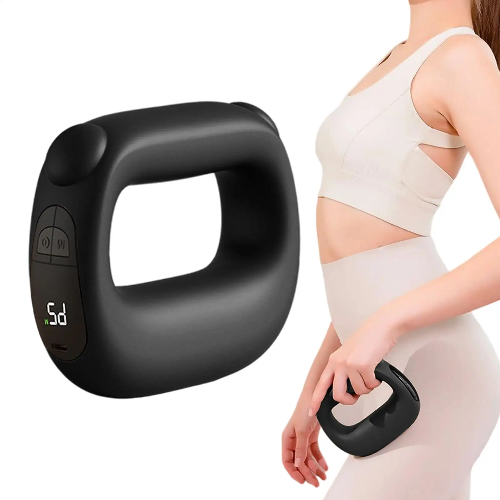 

Кольцо для фасции тела, коррекция фигуры, вибрационное кольцо для фасции живота, массажные инструменты, беспроводное для тренировки мышц, для женщин и мужчин, для пожилых людей, на каждый день