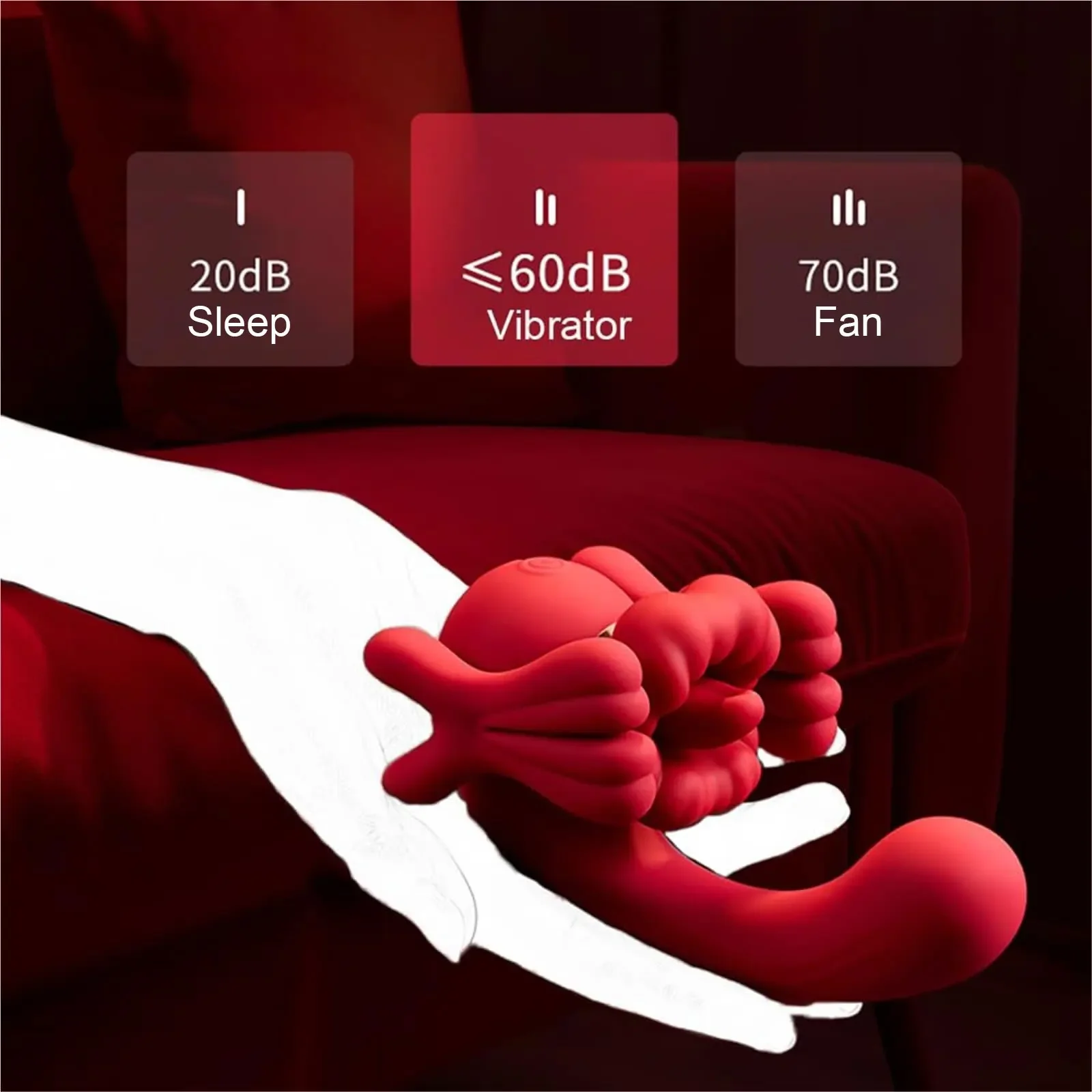 3 في 1 اللسان لعق هزاز للنساء دسار جهاز تدليك للمهبل G-بقعة البظر محفز الإناث الاستمناء الجنس لعب للكبار #5