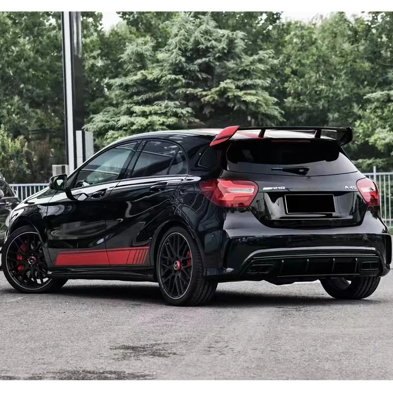 

Hot sale PP material bumpers body kit for A class W176 2013+ upgrade to A45 model.