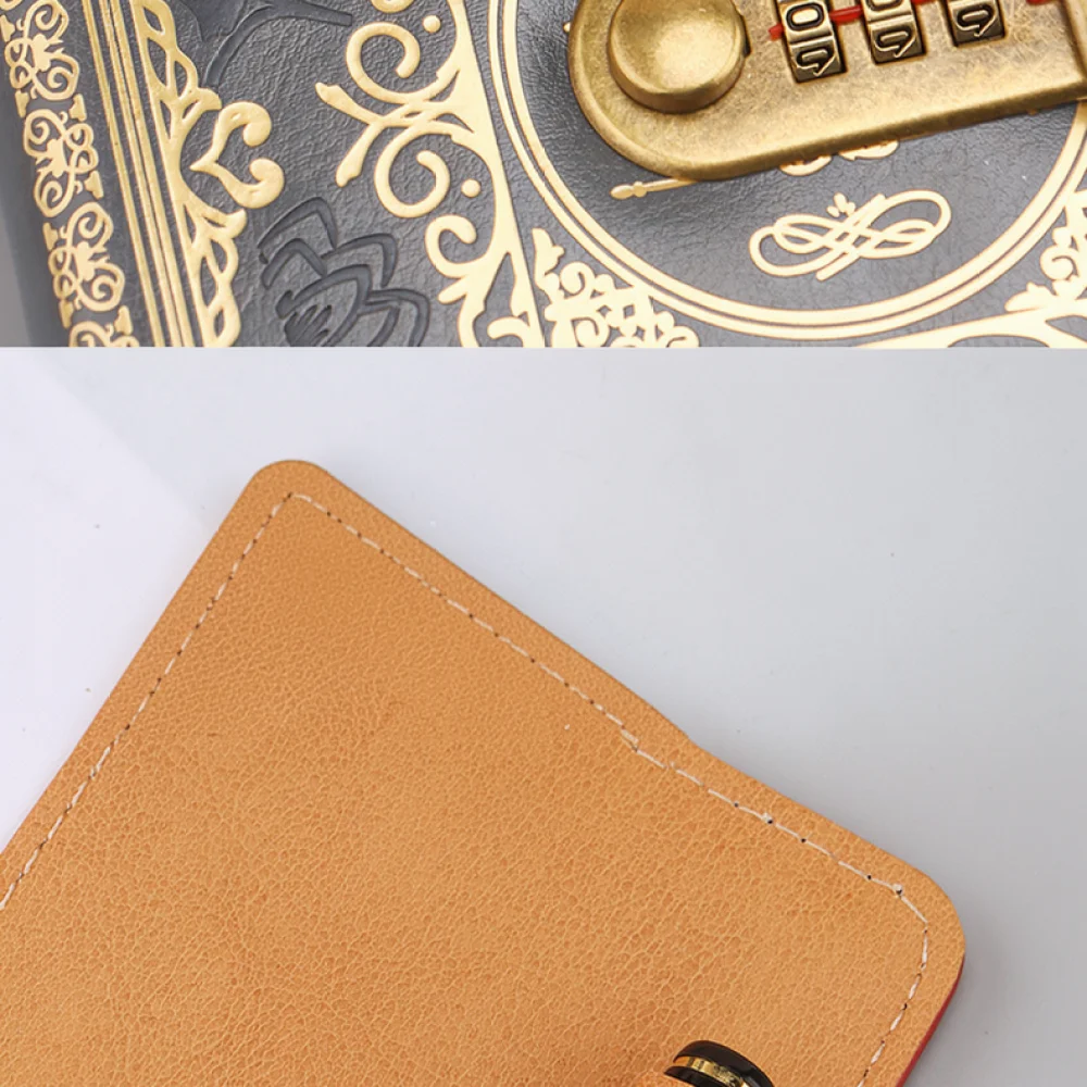 A5 Password Notebook Secure Journal For Secret Writing Personal Diary Planner Organizer Office Business Stationery