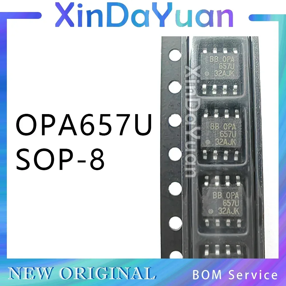 

5 pcs OPA657U OPA657 SOP-8 Operational Amplifier Chip