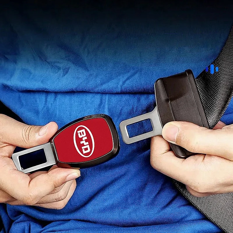 1PC Car Safety Seatbelt Buckle Extension Adapter Fit BYD Atto 3 Seal Dolphin Han Tang Song Yuan, Seat Belt Extender Converter Ac