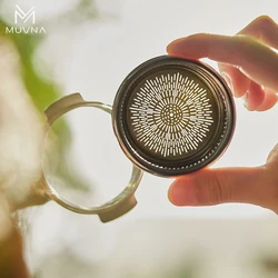 MUVNA Precision High Extraction Nika Basket Filter, Micro Sieve Filter Basket Double Layer Portafilter Basket for 51/54/58mm