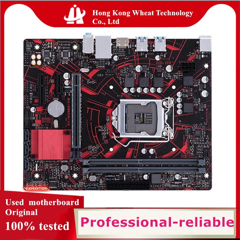 For Intel B360 EX-B360M-V3 B360M-V3 motherboard Used original 1151 LGA1151 DDR4 32GB M.2 SATA3 Desktop Mainboard