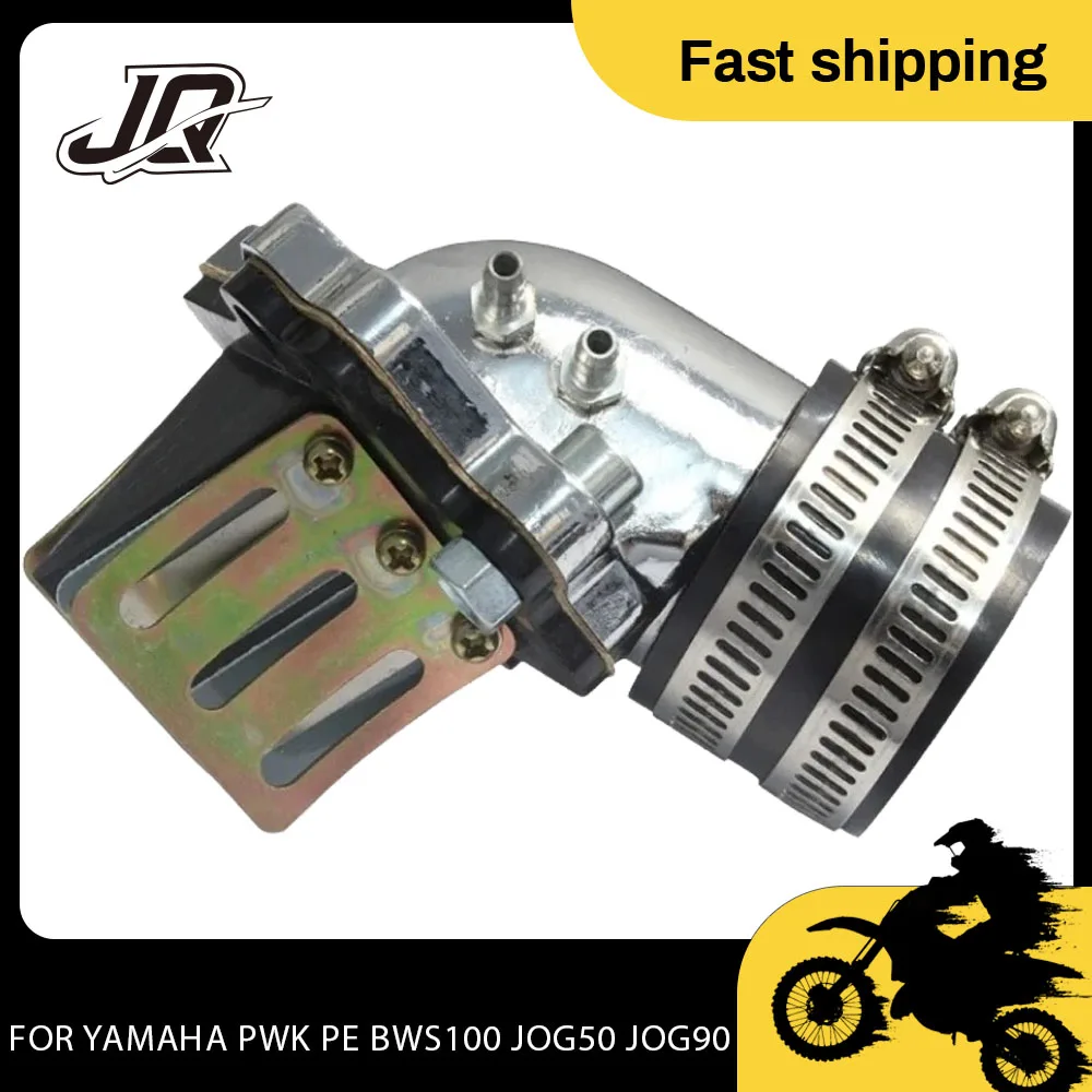 Intake Manifold For Yamaha PWK PE BWS100 JOG50 JOG90 50cc 90cc 2 Stroke Scooter 1E40QM Motorcycle Carburetor Interface JQ Brand