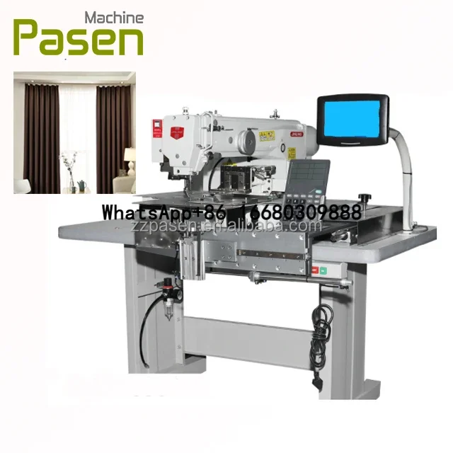 Multifunction curtain tape making machine for pleating fabric