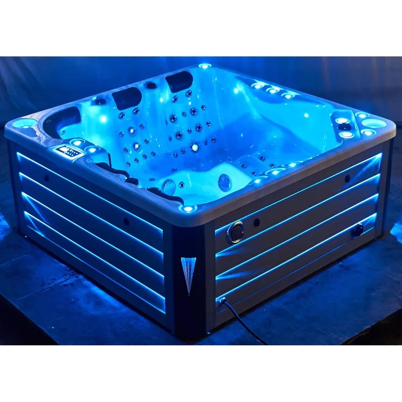 Garden Relax Hot Tub Spa 5 Person Outdoor Hot Tub Whirlpool&bathtub with Music