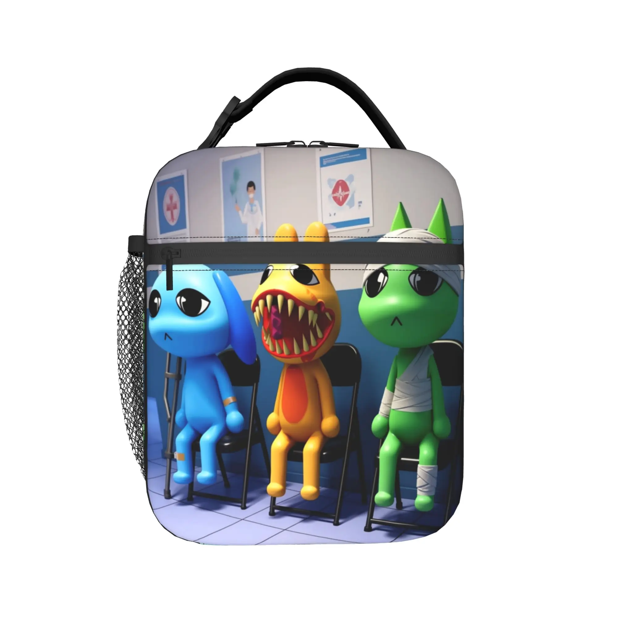 Animals Hospitals Anomaly Cat Dog Insulated Lunch Bags Meal Container Cooler Bag Lunch Box Tote College Picnic Food Handbags
