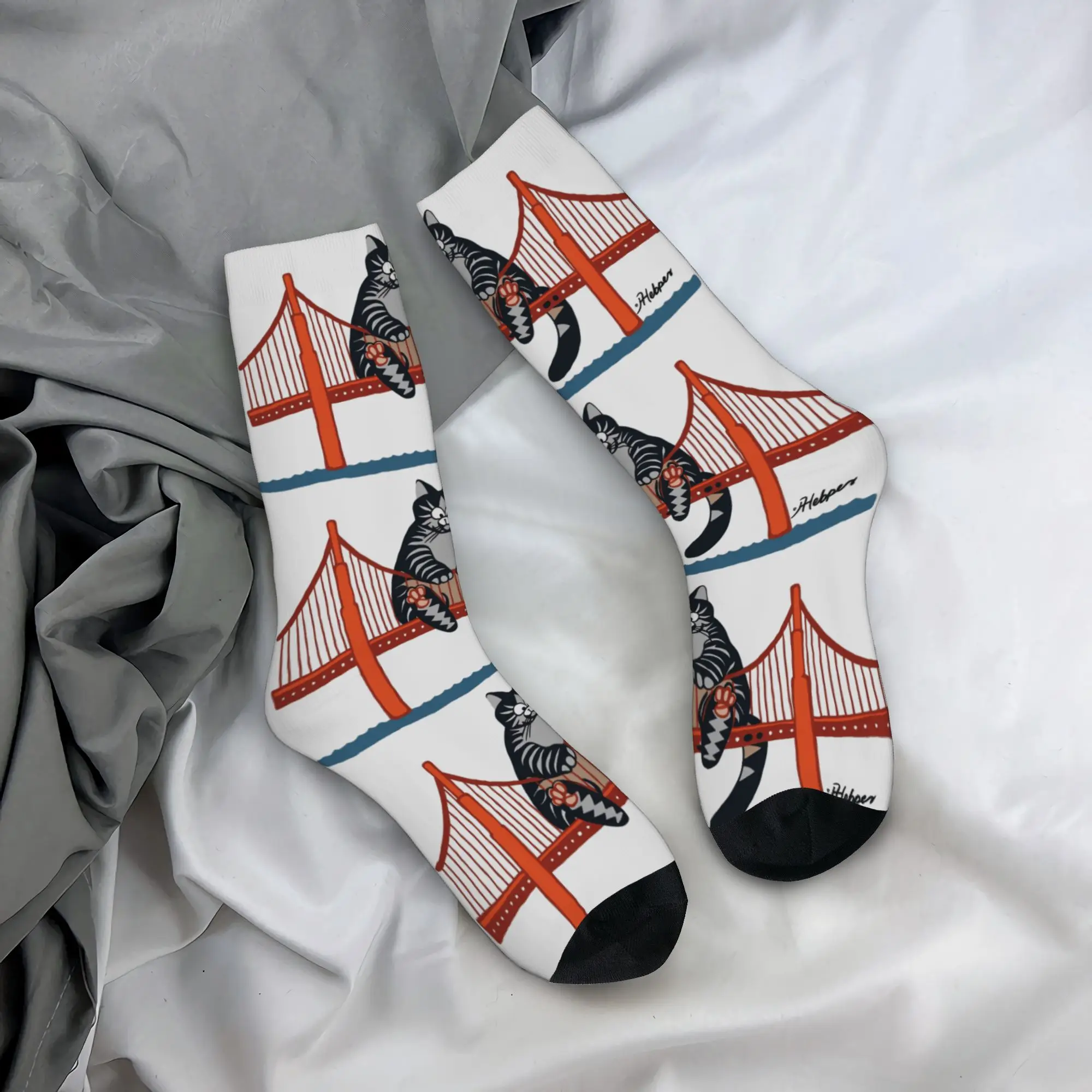 

Women Men Socks Project Hail Mary 2026 Ryan Gosling B Kliban Cat San Francisco Stockings Anti-Slip Breathable Socks Autumn Socks