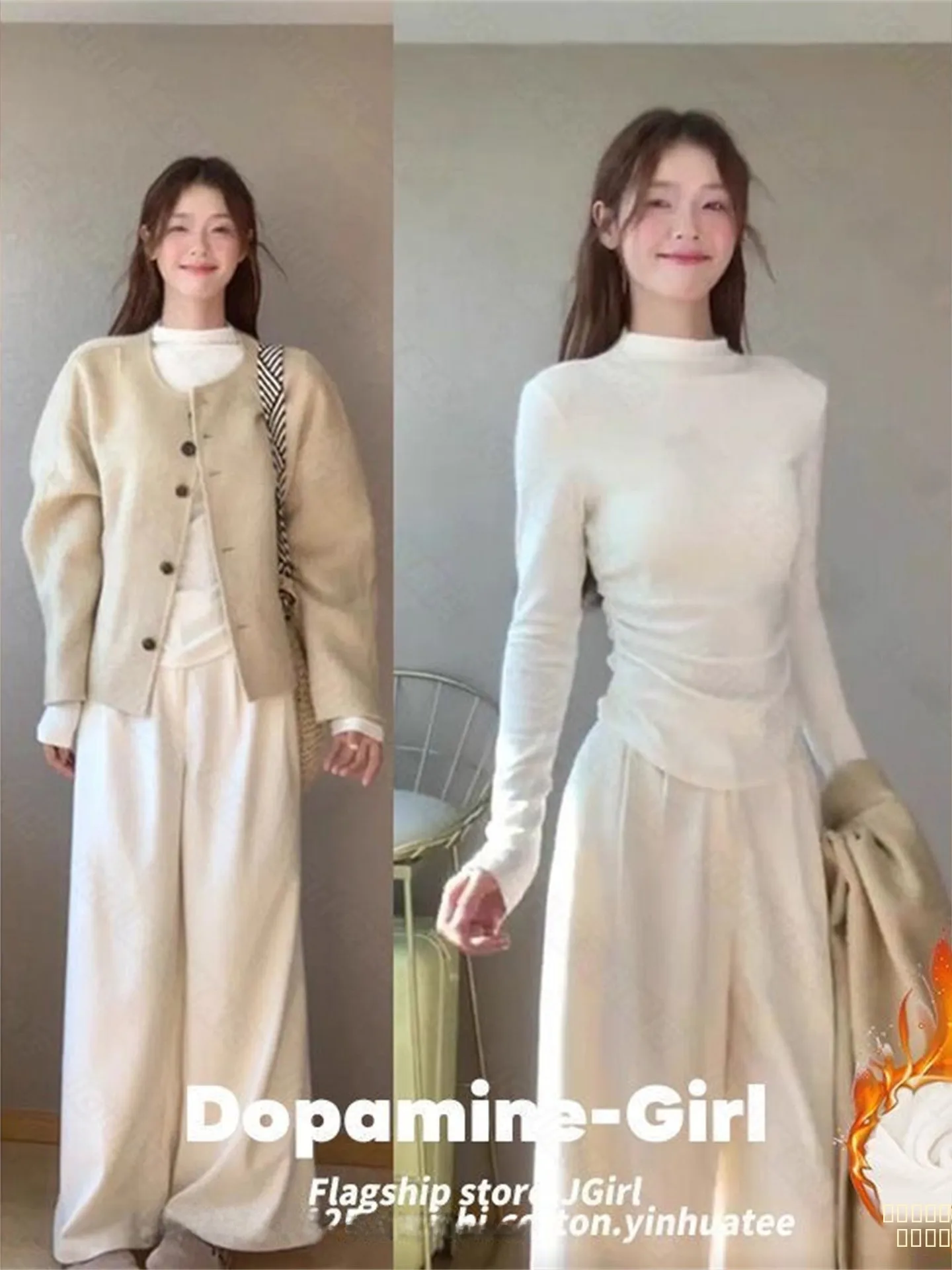 

Осенне-зимняя облегающая женская термобелье-блузка из цветного вельвета с высоким воротом, с завышенной талией, в стиле «Spicy Girl»