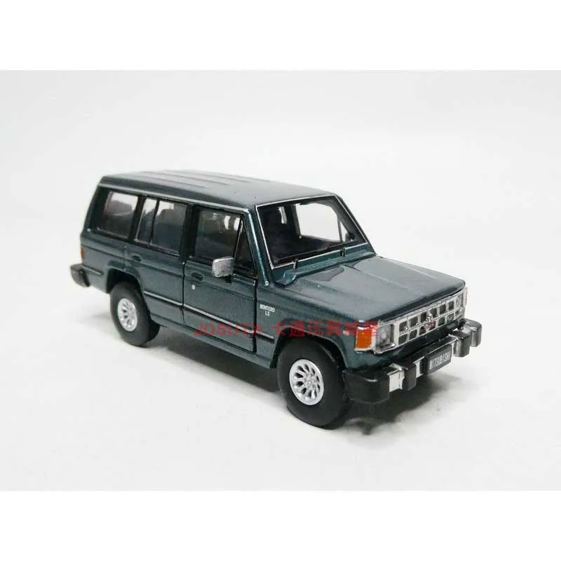 BM Diecast 1:64 Pajero MK1 Off-road Vehicle Alloy Car Model Green Adult Classic Collection Display Ornament Boy Toy