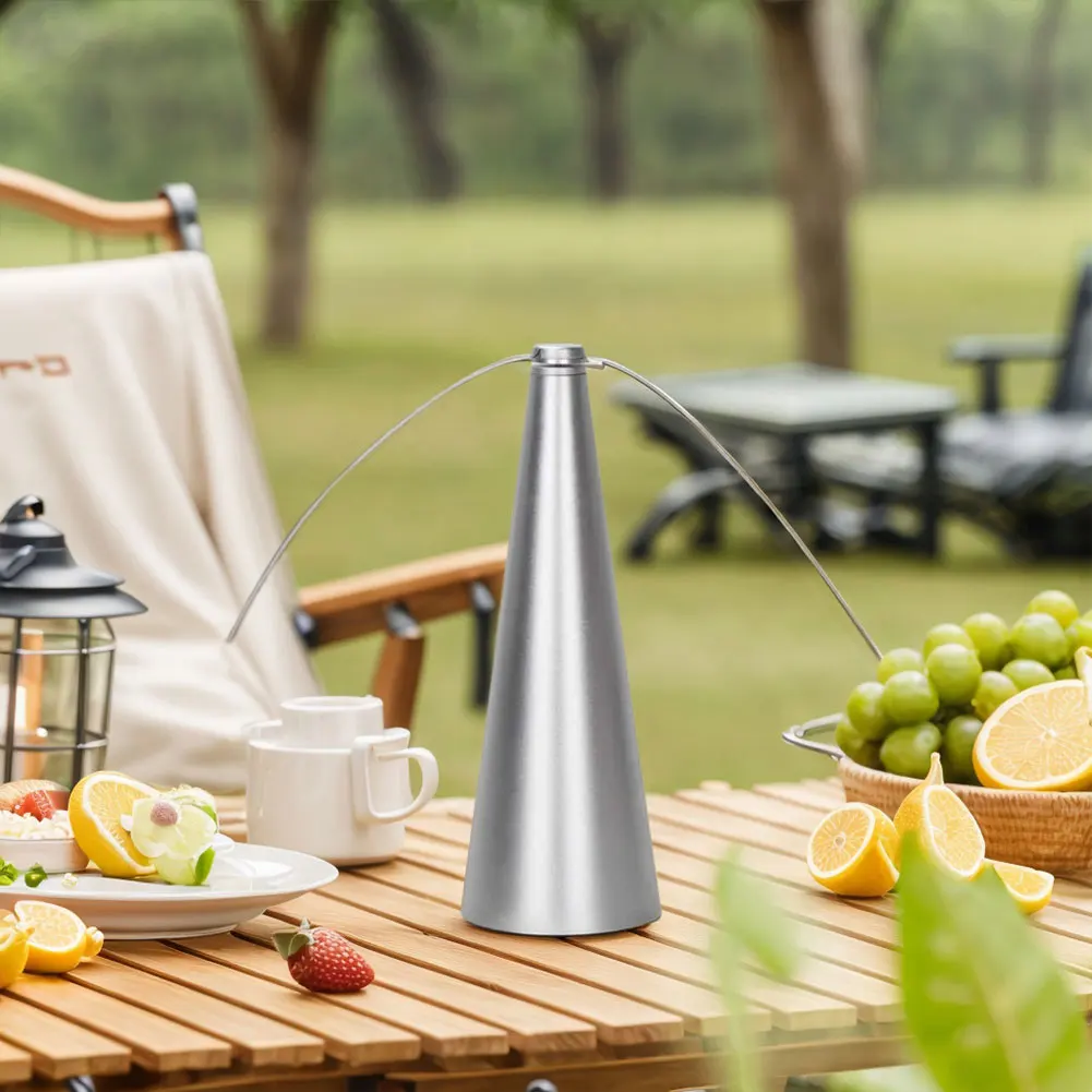 2pcs Fly Fans for Tables Fly Repellent Fan Table Top Fly Fan Fly Spinner for Picnic Restaurant Party Home BBQ