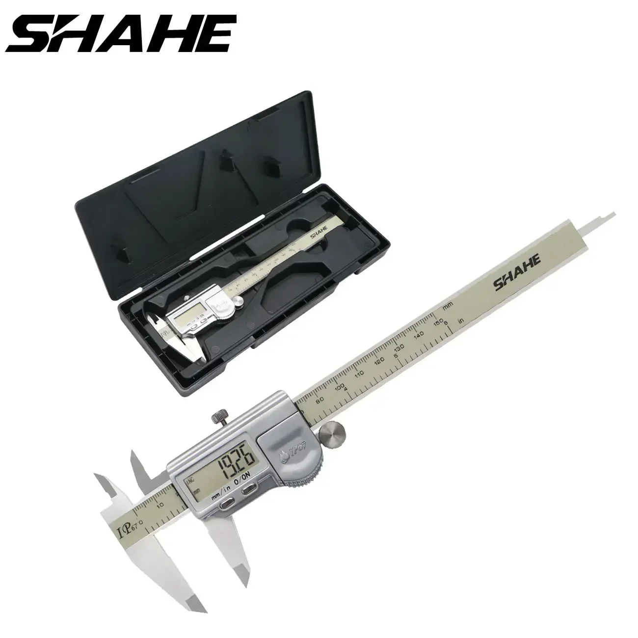 0-150/200/300 mm0.01 mm IP67 Waterproof Digital Vernier Caliper Electronic Micrometer Messschieber Stainless Steel