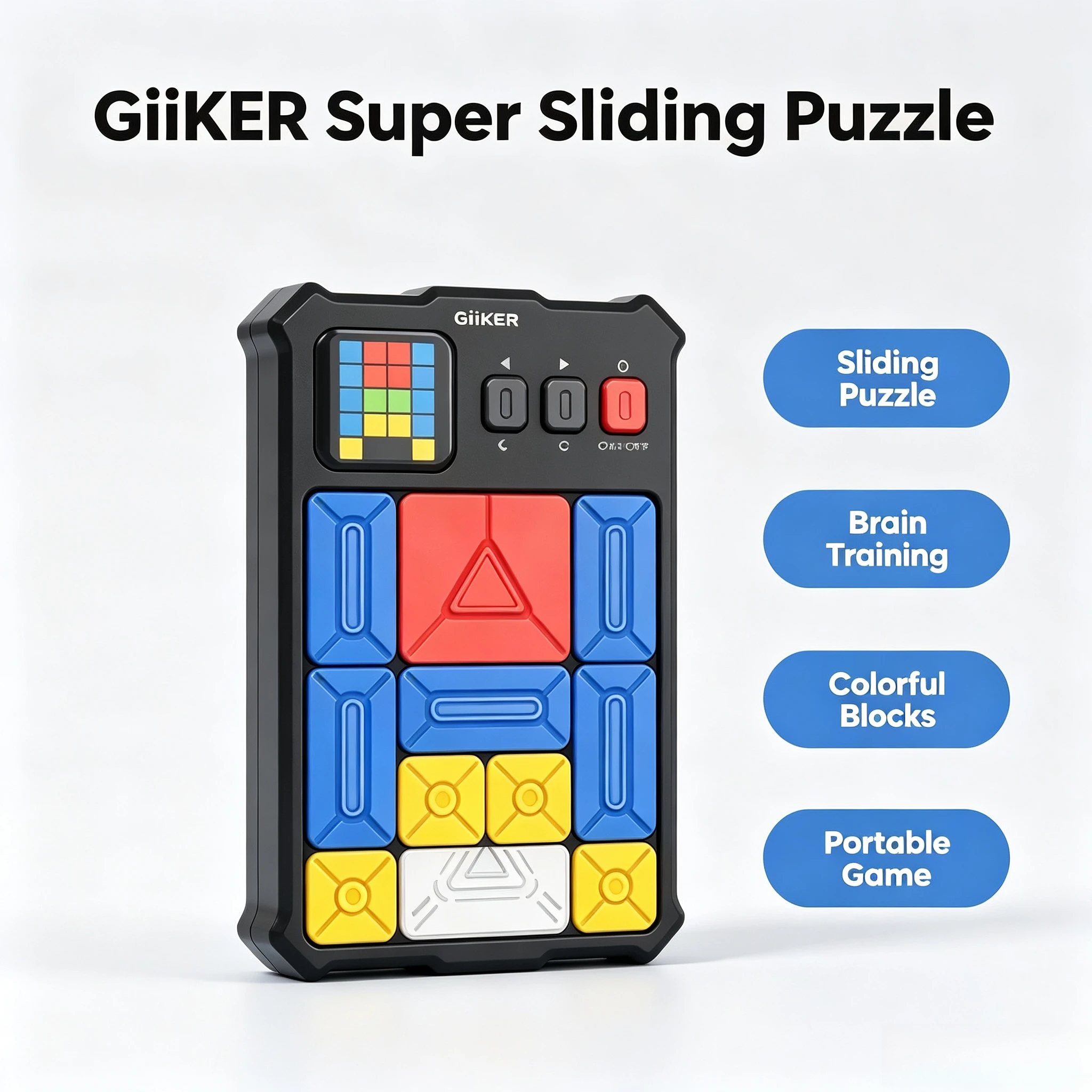 Xiaomi Kids Toys - GiiKER Super Klotski Electronic Sliding Puzzle