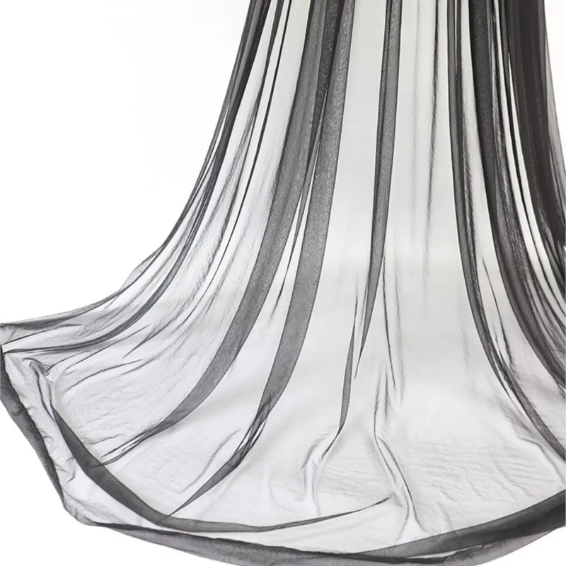 

Черная марля, длинная студийная фотография, свадебный фон, мягкое платье, сетчатая ткань