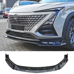 Front Splitter for CHANGAN UNI-T Skirts 2020 2021 2022 Normal Standard Bumper Spoiler Body Kit Lip Accessories