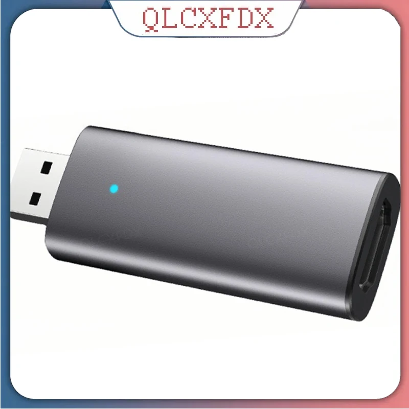

Audio Video Capture Card 4K@60FPS HDTV Input USB 1080P@60FPS Tv Stick Output for Broadcast Live and Record with DSLR Camcorder