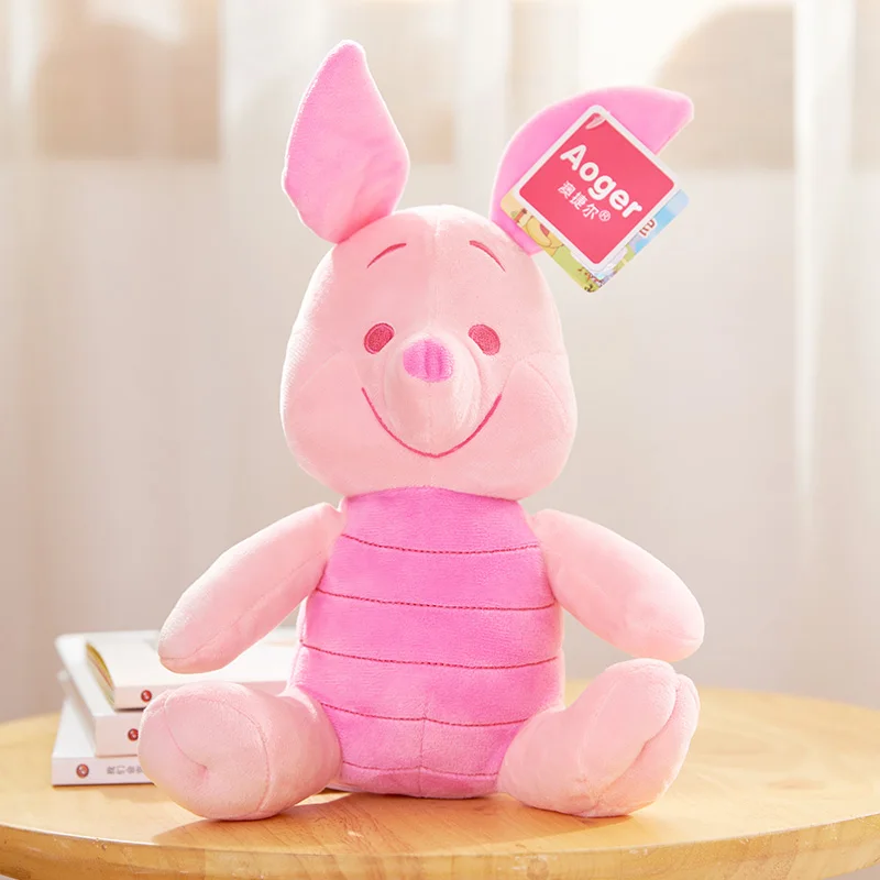 Disney Winnie the Pooh Piglet Plush Toy Cartoon & Cute Stuffed Doll Soft and comfortable Kawaii Birthday Gift Girl