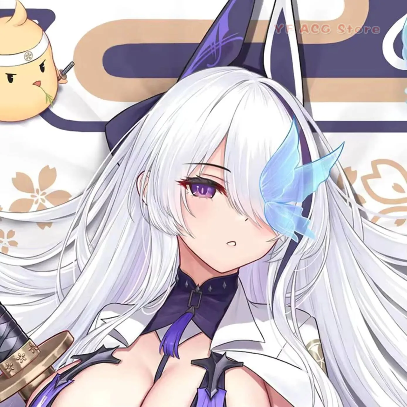 

Pillow Case Cover Anime Dakimakura Unzen IJN Azur Lane Hing Full Body Sexy Cushion Home Bedding Decoration Otaku Gift