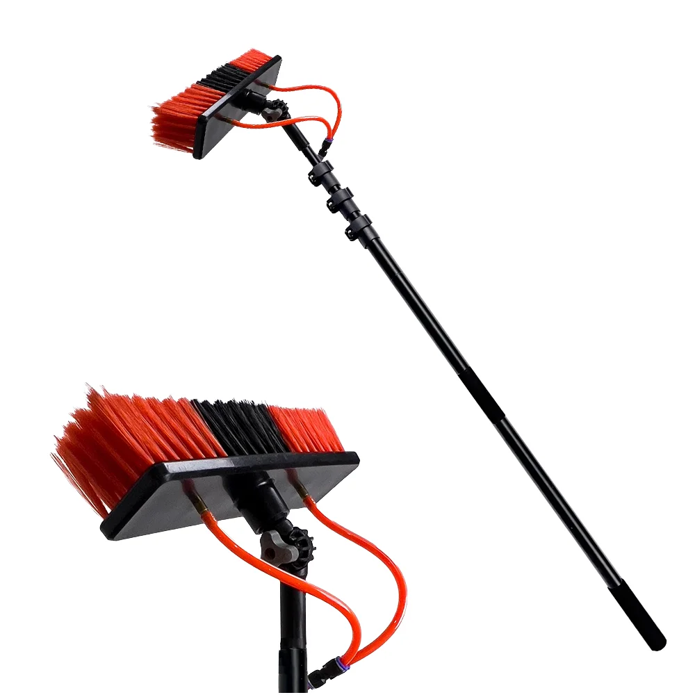 

Customizable Telescopic Washing Brush Water Fed Pole Window Cleaning System