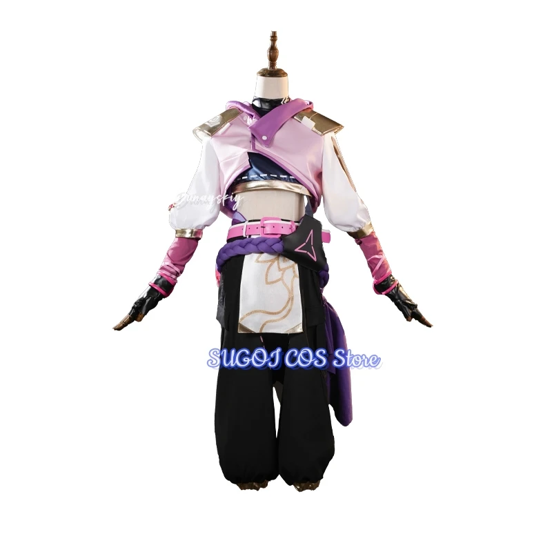 JettJett Mystbloom Cosplay Game VALORANT Costume Jett Cos Girls Game Dress Hair Uniforms Halloween Carnival Role-play Party Suit