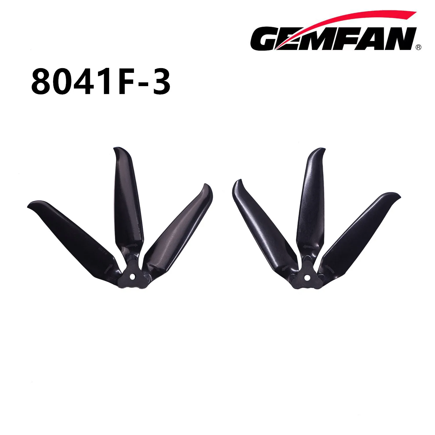 Klapschroef 7036 8041 9046 1051 3 Blade Gemfan Glasvezel Nylon Props voor RC Drones Multirotor FPV Onderdelen CW CCW 2 Paar