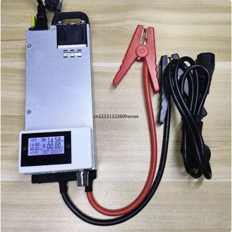 Adjustable Car Battery Charger 12V 750W, for LiFePO4 & Lead-Acid Batteries with Voltage Control