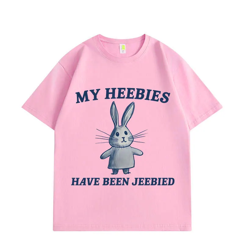 بلدي Heebies كان Jeebied تي شيرتات عجيبة موضة خمر تي شيرتات قصيرة الاكمام الرجال النساء الملابس عالية الجودة القطن تي شيرت